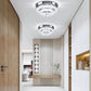 11.8 Inch Crystal Chandelier Ceiling Light 6500K LED-1