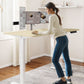 Electric Height Adjustable Standing Desk 79x32 White