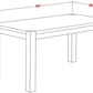 Celina Dining Room Table Rectangle 36X60 Jacobean Finish