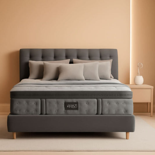 Queen Memory Foam Hybrid Mattress Cooling Gel Layer-0