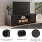 Cayboni Contem porary SeventyOneInch TV Stand Ebony