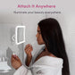 Rechargeable 10X Magnifying Mirror With LED Lights