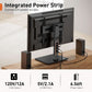 Universal Swivel TV Stand With Power Outlet Tilting