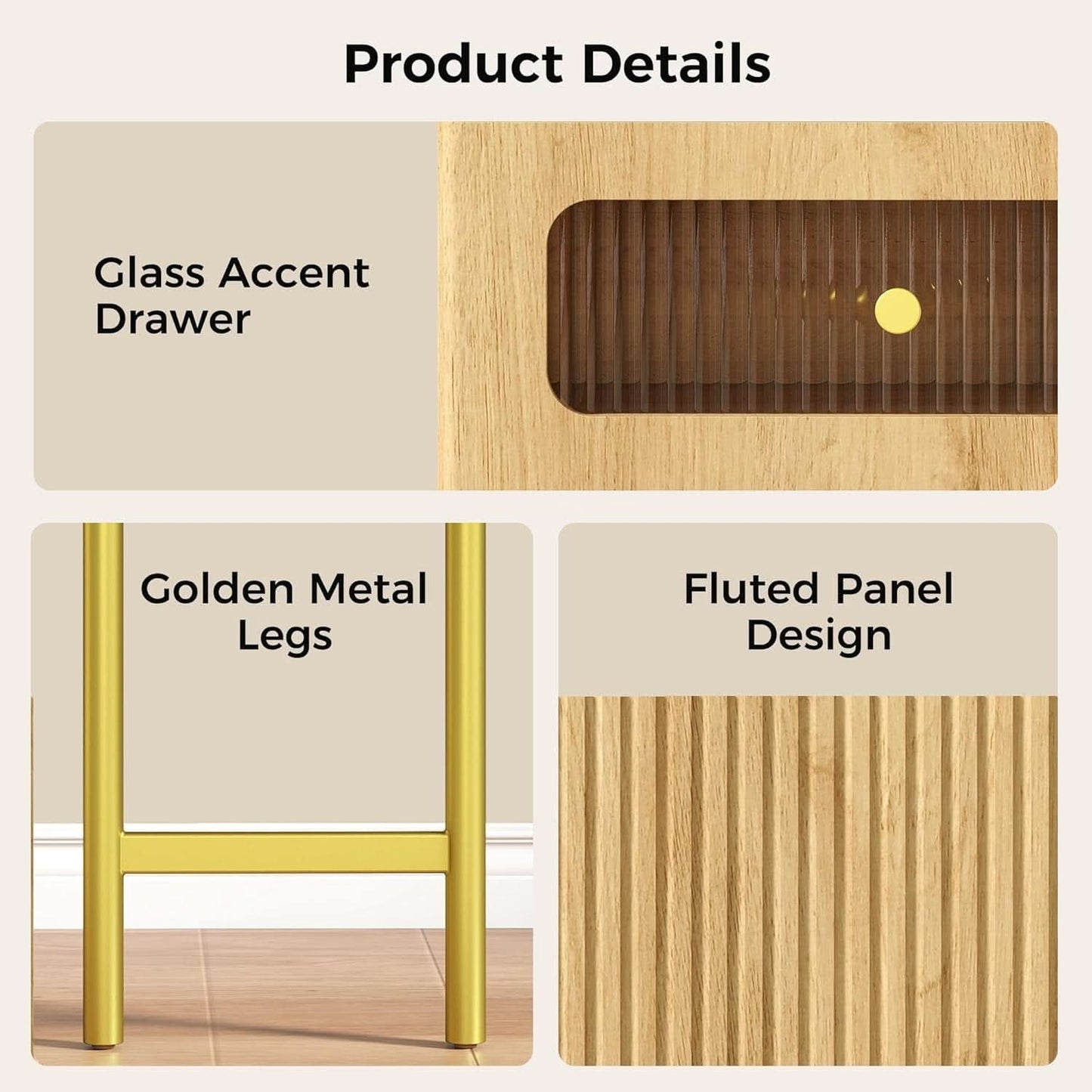 48 Inches Tempered Glass Vanity Makeup Illumination
