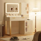 45-Inch Cosmetic Vanity Desk With LED Ambient Light-1