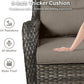 Comfortable Outdoor Swivel Rocker Patio Chairs Set