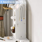 White Makeup Vanity With Dimmable Hollywood Lights