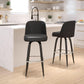 Swivel Bucket Seat Metal Barstools for Stylish Dining