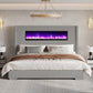 California King Fireplace Bed Frame Tall Headboard