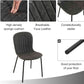 Grey Mid Century Upholstered Dining Chairs Collection