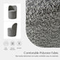 Gray Boucle Swivel Dining Chair ThreeSixty Rotation
