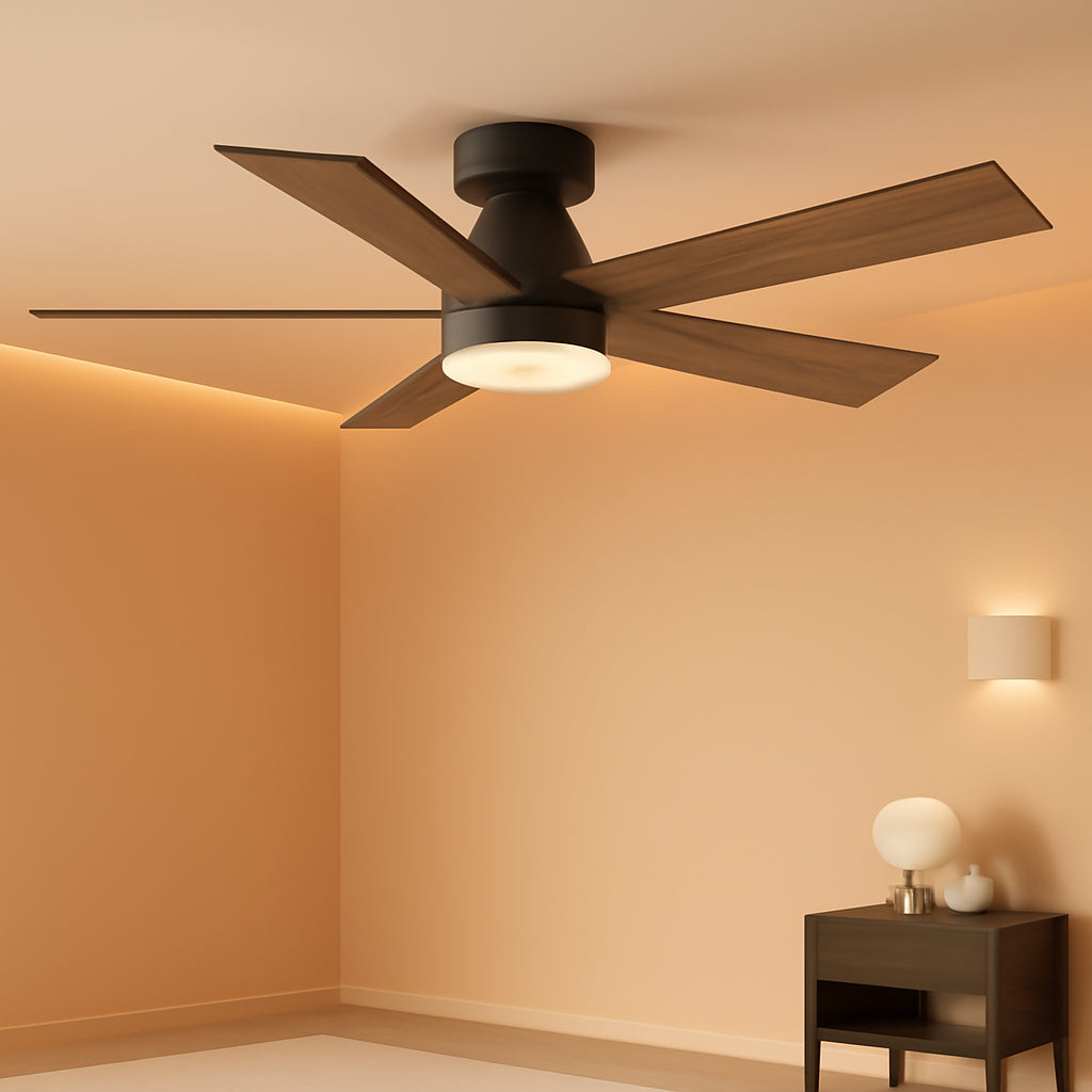 42Inch Smart Ceiling Fan With Integrated LED Lights