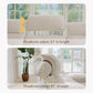 Modular Sectional Sofa Off White Reclining Cushions