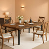 Large Premium Solid Walnut Rectangular Dining Table