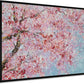 Hand Painted Plum Blossom Canvas Wall Art With Floating Frame