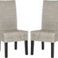 Grey 18 Inch Dining Chair Modern Design Living Room