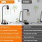 Black Industrial Touch Control Table Lamps With USB Ports