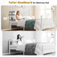 King Industrial Strength Bed Frame With Led Head board