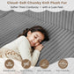Grey Modular Cloud Sectional Sofa Detachable Pillows