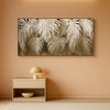 Professional Neutral Canvas Wall Art 24x48 Framed