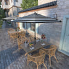 9Foot Outdoor Patio Umbrella Auto Tilt Sunbrella Fabric