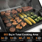 Four Burner Propane Grill 50000 BTU Stainless Steel
