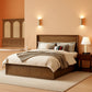 Queen Murphy Platform Bed With Integrated Charging