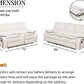 Leather Recliner Sofa Set With Storage Console White