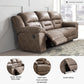 Stoneland NinetyInch DualSided Reclining Living Room Sofa