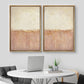 Framed Canvas Wall Art 24x36 Pastel Red Landscape Art