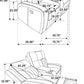 Gray Faux Leather Reclining Loveseat With Manual Recline
