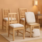 Luxurious Handcrafted Solid Wood Dining Chairs Set
