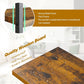 Industrial 14 Shelving Brown Bookcase Display Unit