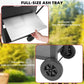 Charcoal Grill With Side Shelf Outdoor 353 Square Inches Grill Area