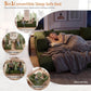 Emerald 78.8 Inches Transformable Sleeper Couch Bed