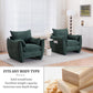 Green Oversized Luxurious Accent Chair Living Room