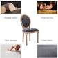 French Country Farmhouse Upholstered Dining Chairs Set Of 6