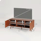 55 Inch Ornatelyfluted TV Stand With Entertainmentcenter