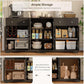 Contemporary Arched Black Sideboard With Drawer Storage