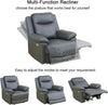 Power Recliner Sofa Set Leather With USB Ports Living Room