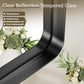 Bathroom Mirror 30x48 Inch Black Deep Frame Wall Mirror
