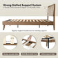 Queen Size Hand crafted Solid Wood Platform Bed frame