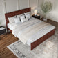 Walnut Canyon King Platform Bed Matching Footboard