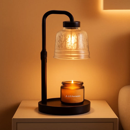 Candle Warmer Lamp Featuring Timer And Dimmability