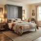 Queen Murphy Wall Bed With Hidden Rotating Storage Unit