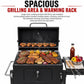 Large Commercial Grade Charcoal Grill With Front Door