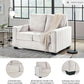 Twin White Premium Ultra Vision Memory Foam Sofa Sleeper