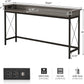 Industrial Grade Sofa Console Table With USB Outlets