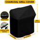 Fourteen Inch Durable Charcoal Grill Offset Smoker