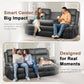 Recliner Sofa With Extra Oversized Storage Cupholders